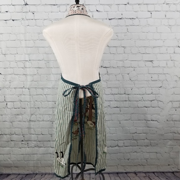 Hand made country scene apron - Picture 2 of 3